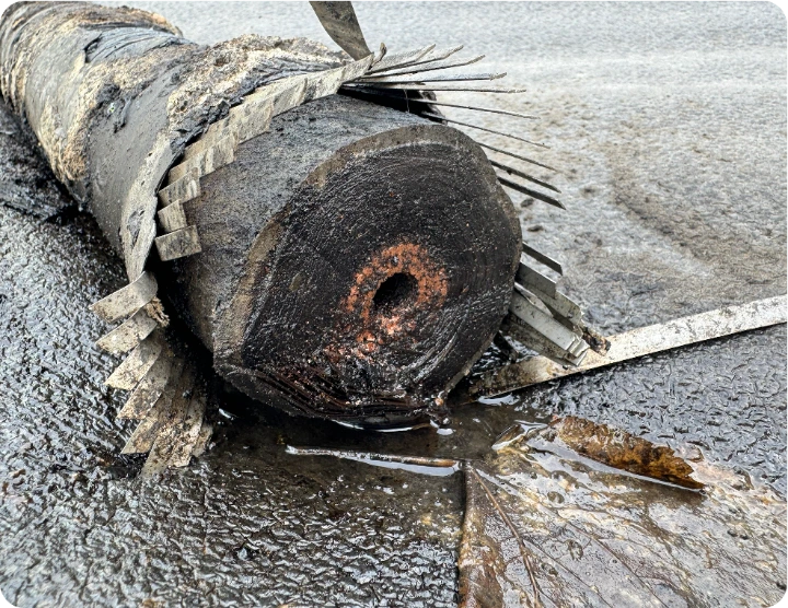 Oil Filled Cable Contamination